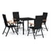 5-piece Square Table