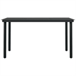 vidaXL Garden Dining Set in Gray/Black