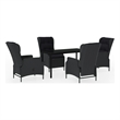 vidaXL Garden Dining Set in Dark Gray