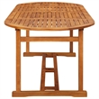 vidaXL Garden Dining Set in Gray/Dark Gray