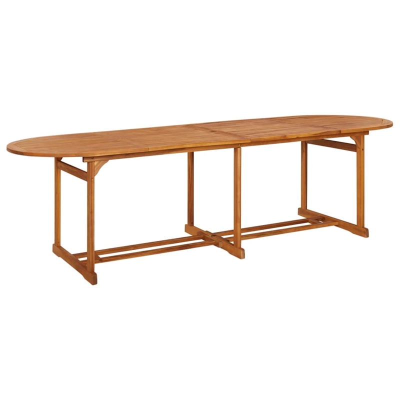 vidaXL Solid Acacia Wood 110.2