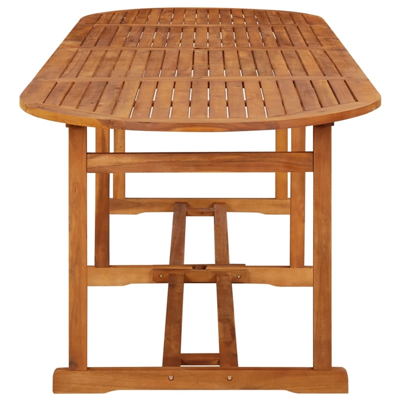 vidaXL Solid Acacia Wood 110.2