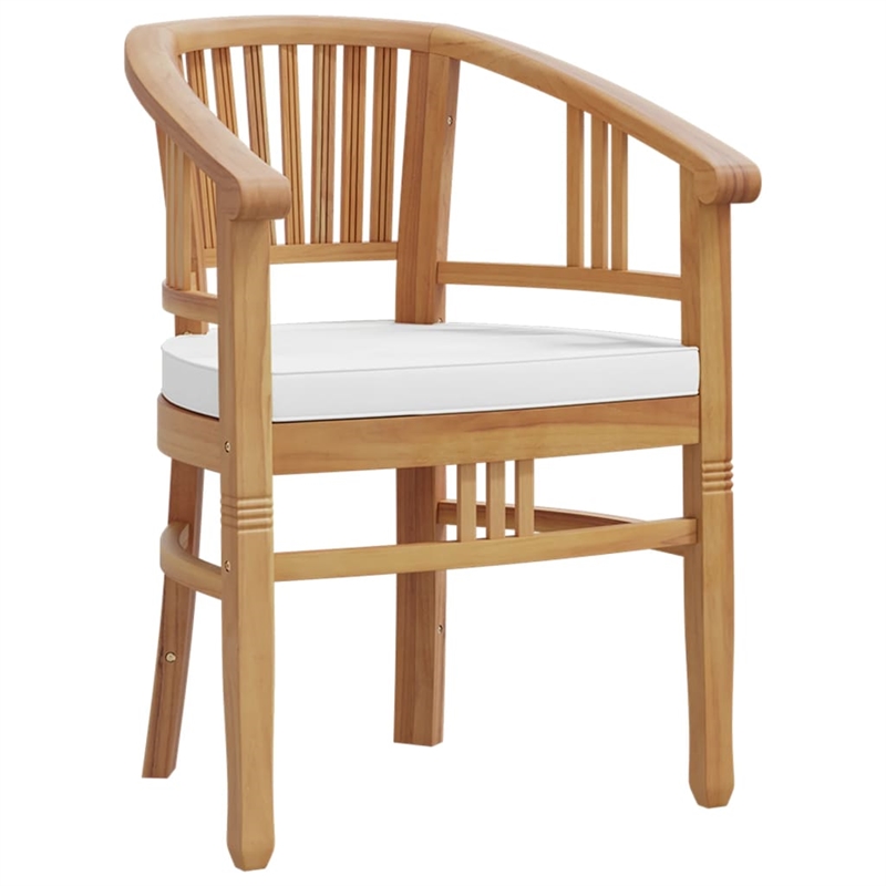 vidaXL Patio Dining Set Teak - Set of 4