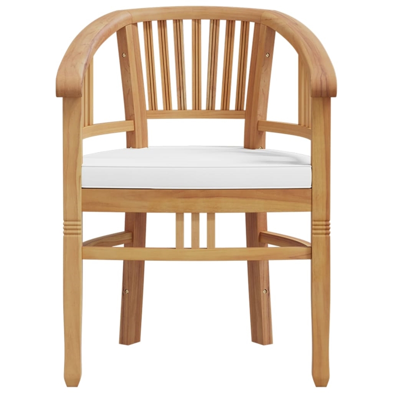 vidaXL Patio Dining Set Teak - Set of 4