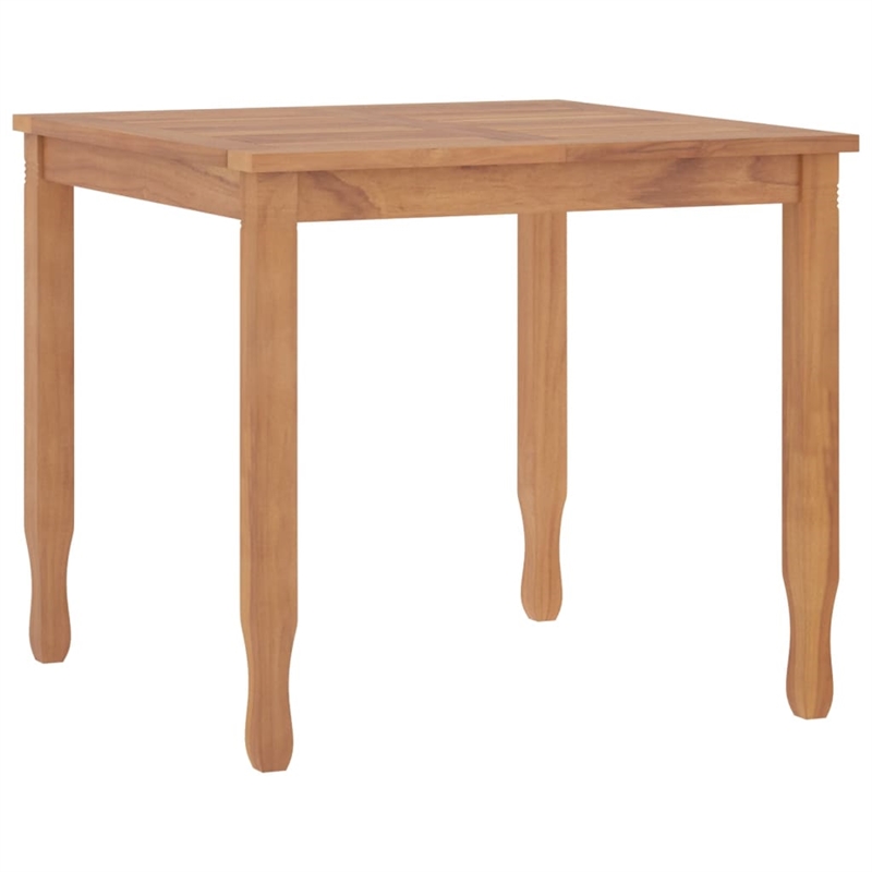 vidaXL Patio Dining Set Teak - Set of 4
