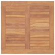vidaXL Solid Teak Wood Medium Durable Garden Dining Set in Brown