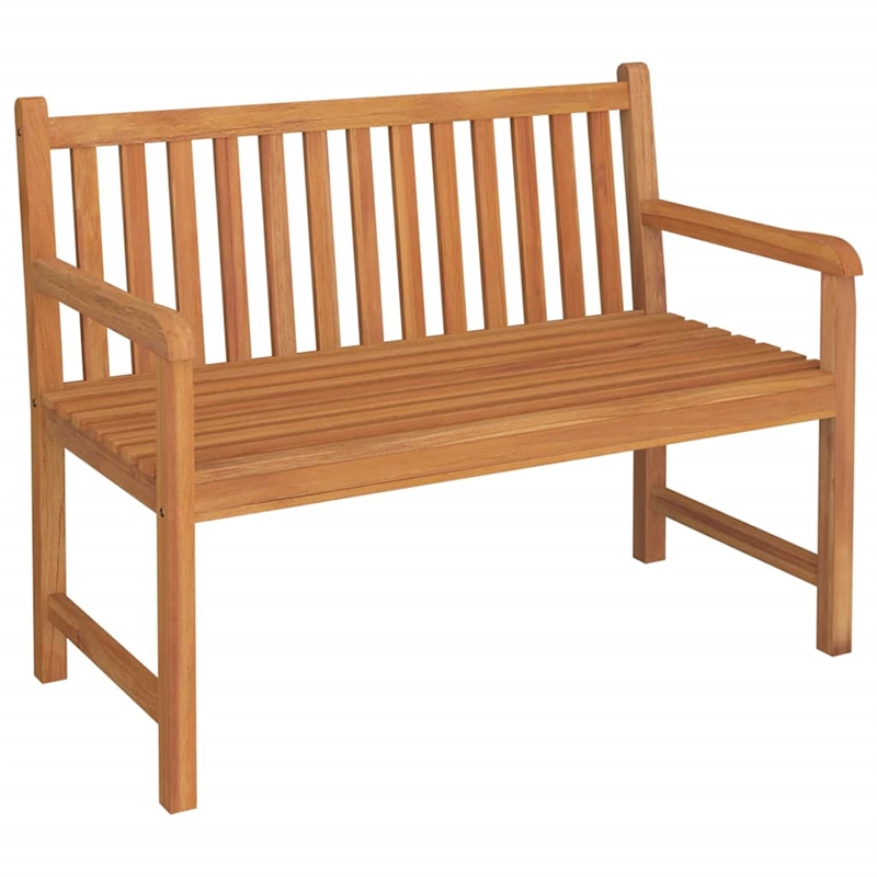 vidaXL Fine Sanded Teak Hardwood Medium Durable Garden Dining Set in Brown