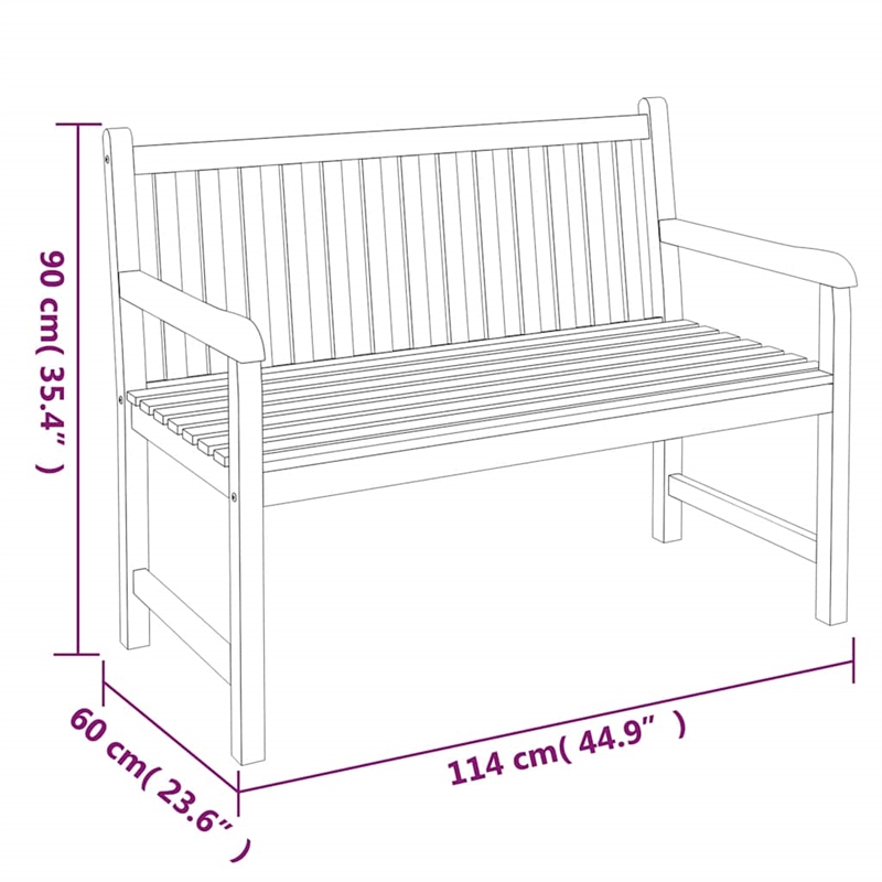 vidaXL Fine Sanded Teak Hardwood Medium Durable Garden Dining Set in Brown