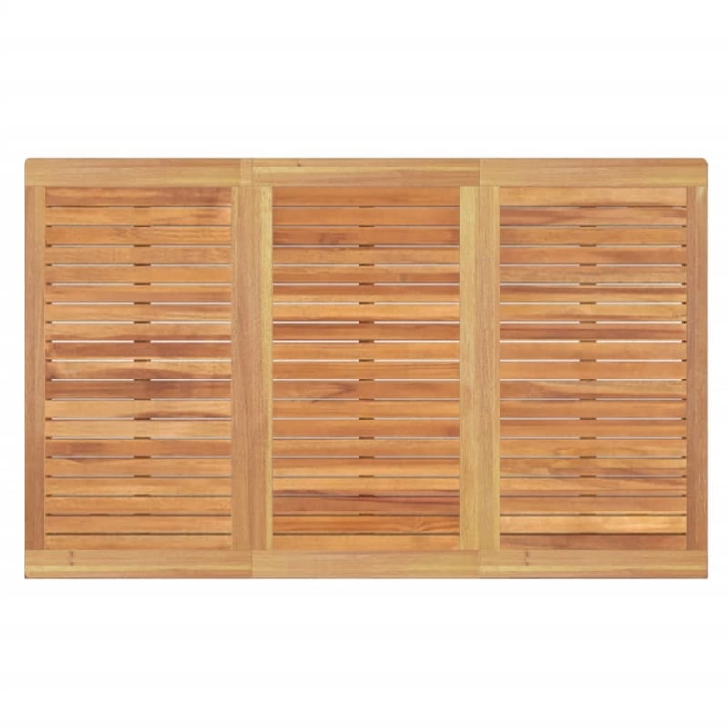 vidaXL Garden Dining Set Natural Teak/Brown