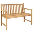 vidaXL Smooth Sanded Teak Hardwood Standard Garden Dining Set in Brown