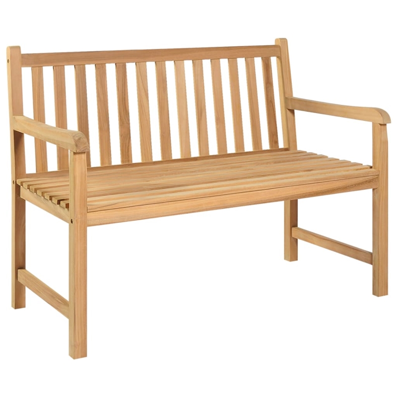 vidaXL Solid Teak Wood Medium Garden Dining Set in Brown