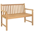 vidaXL Solid Teak Wood Medium Garden Dining Set in Brown