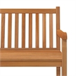 vidaXL Solid Teak Wood Large Durable Garden Dining Set in Brown
