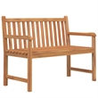 vidaXL Solid Teak Wood Medium Durable Garden Dining Set in Brown