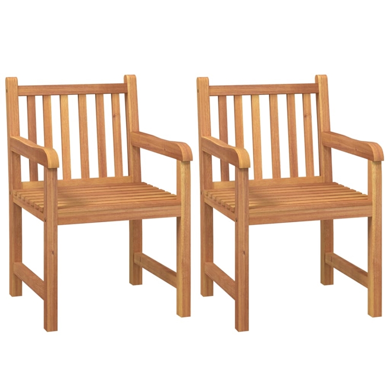 vidaXL Fine Sanded Teak Hardwood Medium Durable Garden Dining Set in Brown