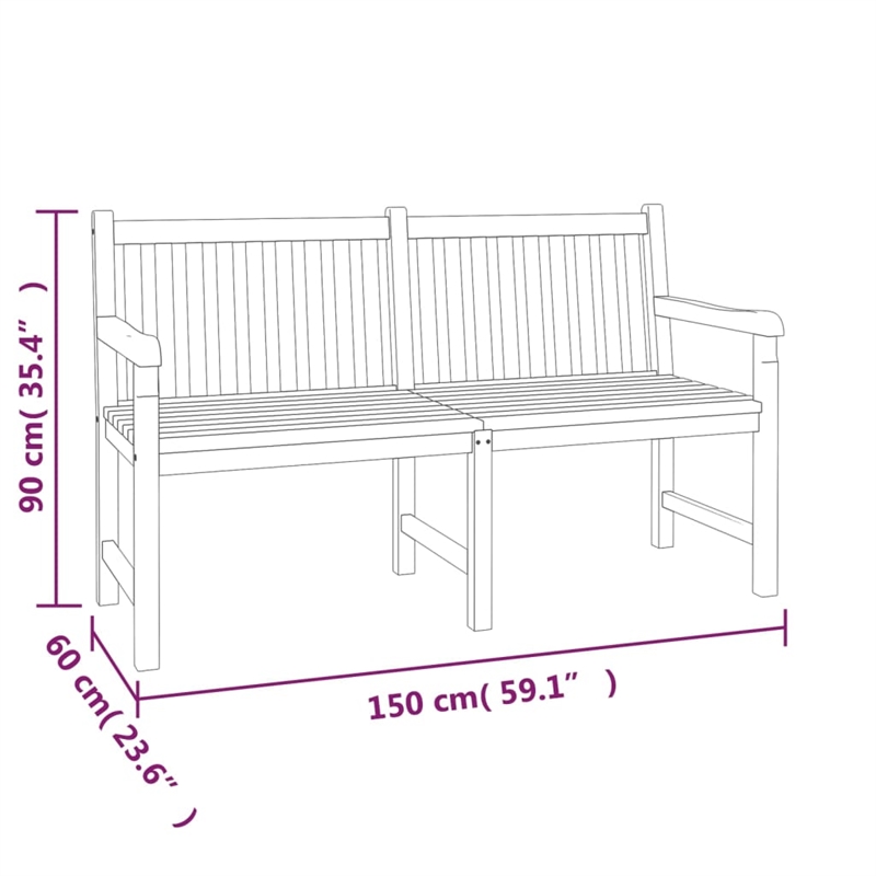 vidaXL Smooth Sanded Teak Hardwood Large Garden Dining Set Natural/Brown