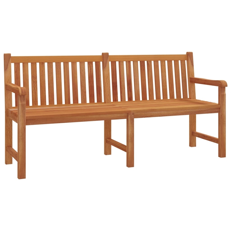 vidaXL Solid Teak Wood Large Garden Dining Set in Brown