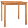 vidaXL Solid Teak Wood Medium Garden Dining Set in Brown