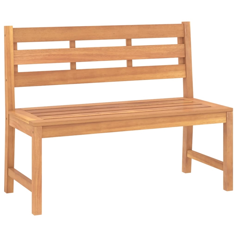 vidaXL Solid Teak Wood Large Durable Garden Dining Set in Brown