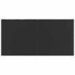 vidaXL Steel Large Garden Dining Set in Black