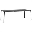 vidaXL Steel Garden Dining Set in Anthracite/Gray