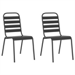 vidaXL Garden Dining Set in Anthracite/Gray