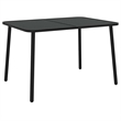 vidaXL Steel E-Coated and Powder-Coated Garden Dining Set in Anthracite/Gray