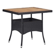 vidaXL Dining Set in Black and in Brown
