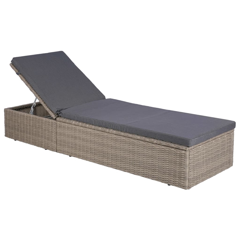 vidaXL Outdoor Dining Set in Brown and in Grey