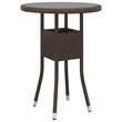 vidaXL Garden Dining Set in Brown/Cream White