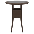 vidaXL Garden Dining Set in Brown/Cream White