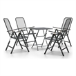vidaXL Garden Dining Set in in Anthracite/Gray