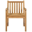 vidaXL Solid Teak Wood Large Garden Dining Set in Natural