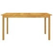 vidaXL Solid Acacia Wood Medium Dining Set in Brown