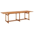 vidaXL Garden Dining Set in Grey/Dark Grey