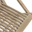 vidaXL Solid Teak Wood Medium Foldable Garden Dining Set in Grey