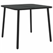 vidaXL Garden Dining Set in in Anthracite/Gray
