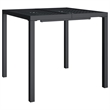 vidaXL 3 Piece Powder-Coated Steel Garden Dining Set in Anthracite