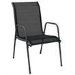 vidaXL Steel Garden Dining Set in Black/Anthracite