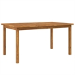 vidaXL 5 Piece Garden Dining Set in Brown