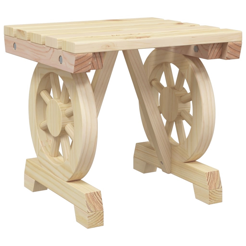 vidaXL Solid Wood Garden Dining Set in Brown