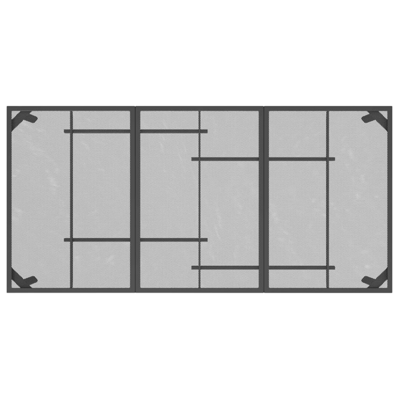 vidaXL 9 Piece Garden Dining Set in Anthracite