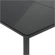 vidaXL 3 Piece Garden Dining Set in Black