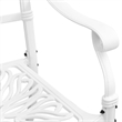 vidaXL 7 Piece Garden Dining Set in White