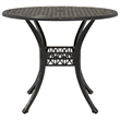 vidaXL 5 Piece Garden Dining Set in Bronze