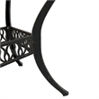 vidaXL 5 Piece Garden Dining Set in Bronze