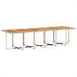 vidaXL 17 Piece Patio Dining Set in Beige