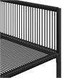 vidaXL 9 Piece Garden Dining Set in Black