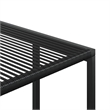 vidaXL 9 Piece Garden Dining Set in Black