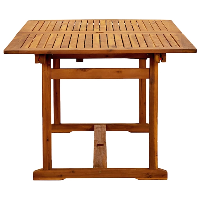 vidaXL 5 Piece Garden Dining Set in Brown